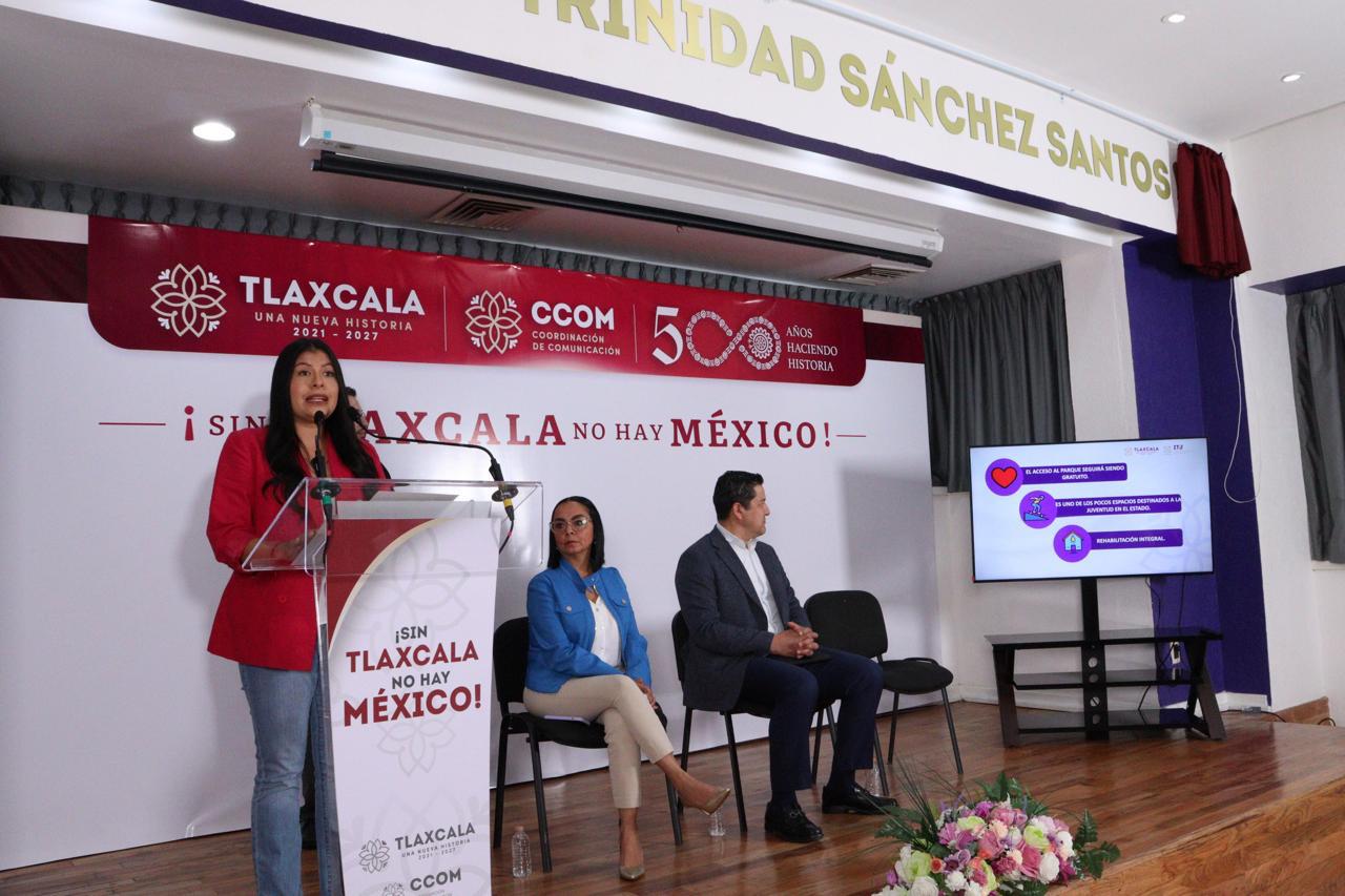 Proyecto de la Ciudad de la Juventud responde al sentir y necesidades de las juventudes tlaxcaltecas